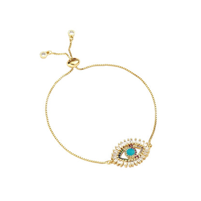 Mediterranean Mystic Eyelet Bracelet