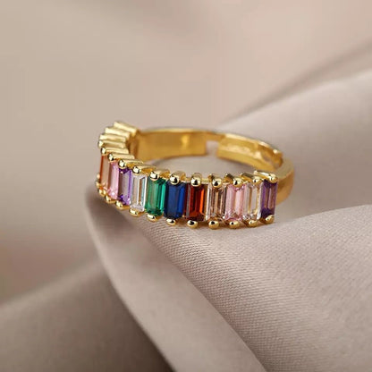 Danxia Baguette Ring