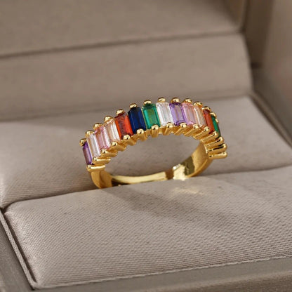 Danxia Baguette Ring