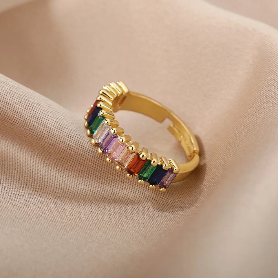 Danxia Baguette Ring