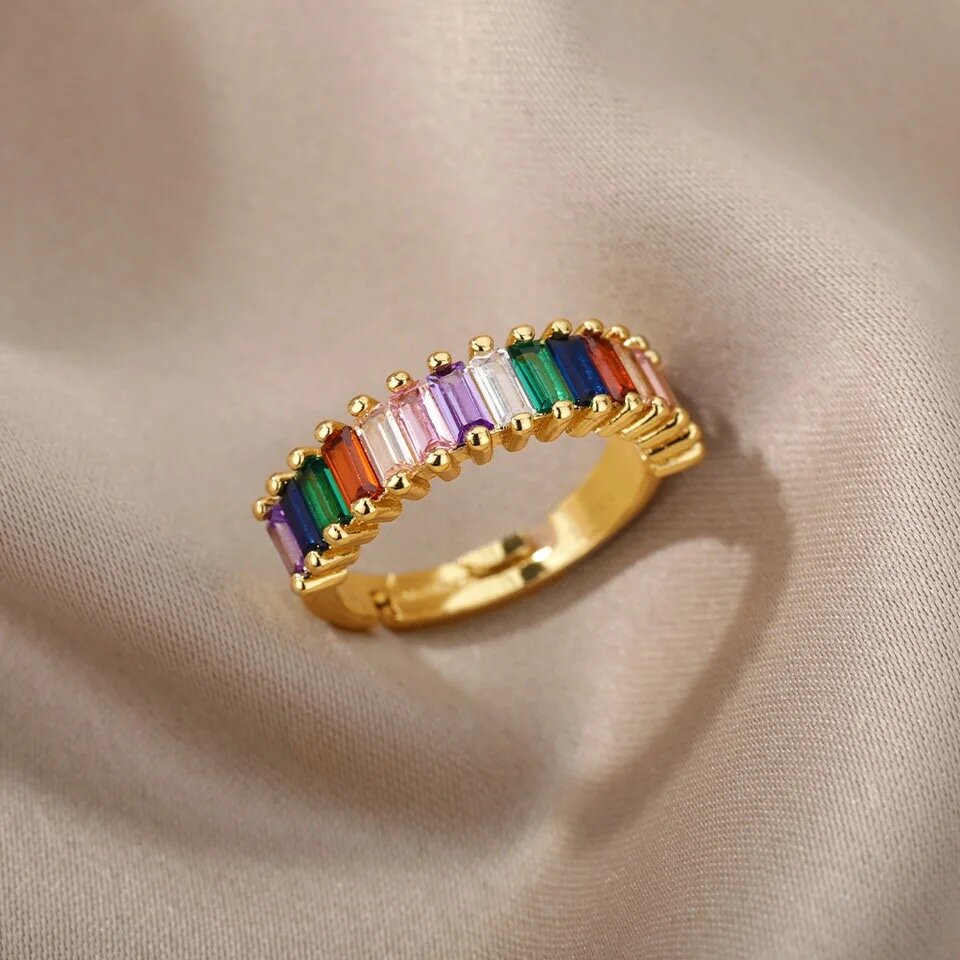 Danxia Baguette Ring